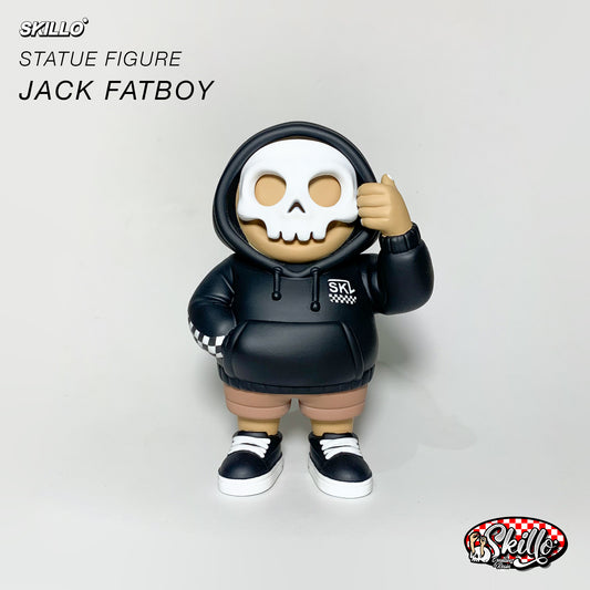 JACK the FAT BOY – Chubby Skull Resin Art Toy Collectible